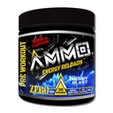 AMMO ® Enerģijas pārlādēšanaTM Pirms treniņa Pulveris - 300mg Kofeīns Zero Cukurs Vital Aminos un Elektrolīti Nav Mākslīgu Uzliesmojumu vai Krāsas (Berry Blast)