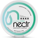 Nectr Energy Nootropie maisiņi – Glacial Green Wintergreen Kofeīns maisiņi ar Cognizin® Citicoline. Smadzenes bez cukura ārstē. Gluda, ilgstoša Focus & Enerģijas Papildinājums - 1 Puck no 16pcs