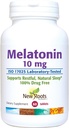JAUNAS ROOTES HERBAL Miega papildinājums ; Pure Melatonīns 10 mg (60 tabletes - 3 mēnešu piegādes), Nedzīvības veidošana, Dabisks Miega pabalsts, Ne-ĢMO