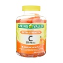 Papildus spēks C vitamīns 500 mg, 120 Gumijas - Orange Flavor, Imūnās veselības uztura papildinājums Veģetārietis Gumies + 7 Day Pill Organizators Iekļauts (1 iepakojums)