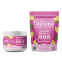 Ultima Paplēninātājs Elektrolītu pulveris Dzēriens Sajauc Bundle – bez cukura – rozā citronāde, 30 Kalpo kannas un 20 Iepakojumi – 6 Elektrolīti un minerāli – Keto Friendly, Vegan, Non-GMO