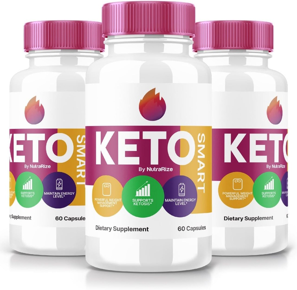 (3 Pack) Keto Smart Kapsulas - Keto Smart Diētiskā Papildinājums Advanced Svara zudums, Maksimālais stiprums All-Natural Tabletes mērķēšanai Belly Fat, KetoSmart Pastillas Atsauksmes (180 Kapsulas)