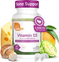 Zahler - Advanced vitamīns D3 1000 SV Softgels (120 grāfs) Košera veģetārietis D vitamīns imūnās sistēmas atbalstam, kauli, zobi un muskuļu veselība - viegli norij VIT D 3