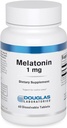 Douglas Laboratories Melatonīns 1 mg. • Uztur miega/atmodas ciklus  - 60 tabletes