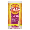Metamucils, Psyllium Husk pulveris, neflavored Original Texture, ar cukuru, 114 Servē, 4-in-1 Fiber papildinājums, ikdienas Psyllium Husk Fiber pulveris palīdzēt atbalstīt Gremošanas veselību, veicinot regularitāti *