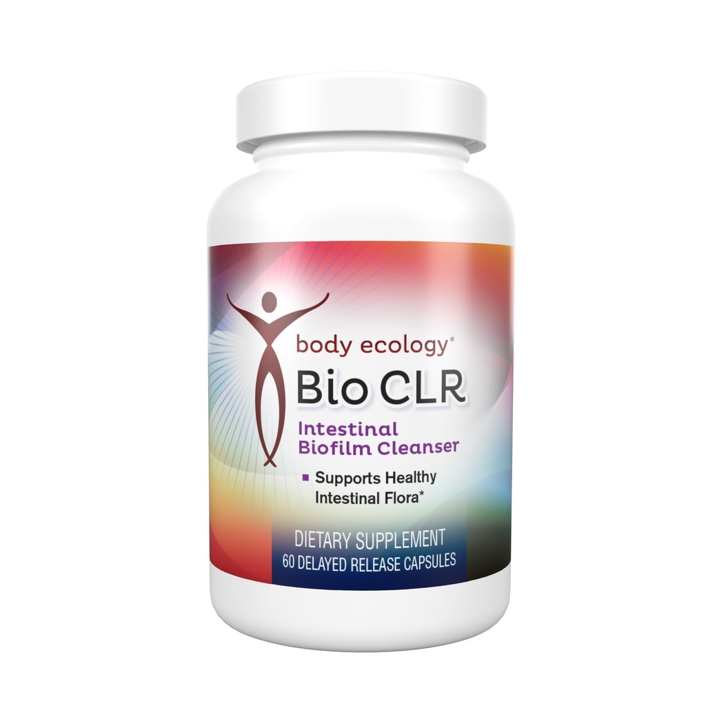 Body Ecology EcoOxyZyme - Multi-Enzyme Gremošanas Papildinājums - Atbalsts Imūnās sistēmas un Gut Health - Biofilm Disruptors - 60 Skaits