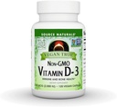 Avots Naturals Vegan True, ne-GMO vitamīns D-3, uztura papildinājums imūnai un kaulu veselībai*, 2000 SV - 90 kapsulas