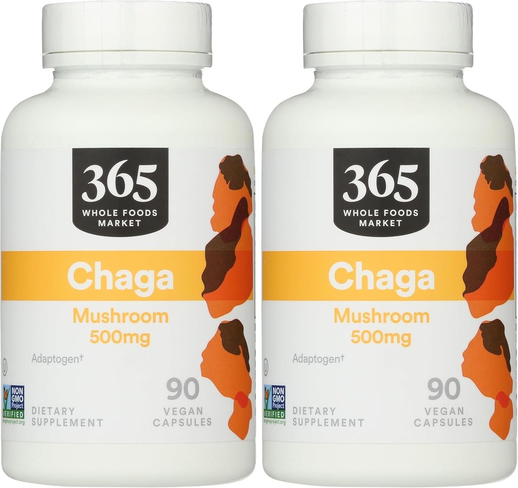 365 pēc Visa pārtikas tirgus, Chaga, 90 Count (2. iepakojums)