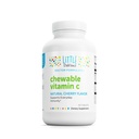 DAVINCI Labs Košļājams C vitamīns - Kids C vitamīna Papildinājums, lai atbalstītu Imūnsistēmu, veselīgu ādu un vispārējo labsajūtu - ar Pectin, Rose HIPS un vairāk - Ķiršu Flavor - 90 košļājamās tabletes
