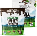 Oportuniteas Zāle ar apēstu Vanilla Choco sūkalu proteīns izolāta pulveris - 20g proteīna pulveris bez mākslīgiem saldinātājiem, no hormoniem brīvas govis, neĢMO - 5lb