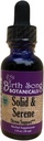 Dzimšana Dziesmu Botānikas Ciets un Serene Herbal Stress un Mood Support Tincture – kumelītes, Passionflower, Valerian šķidruma pilieni stresa atbalstam – Non-Habit Forming Natural papildinājums