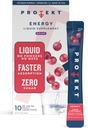 Protekt Nulles cukura enerģijas dzērieni - Keto dabiskais maisījums, šķidrs B vitamīna dzēriens, organisks kofeīns, šķidrais iepakojums, Nulles cukura vīnogu enerģijas iepakojumi, Mark Healey, iepakojums pa 10