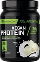 Swanson Full potenciāls Vegan Protein - Vanilla Flavor, visa Vegan Protein Pulveris muskuļu ēkas un reģenerācijas - 30 g