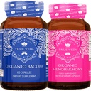 Patiesa Veda Clarity Bundle USDA Organic - -- Award- Winning - Bacopa - MenoHarmony kapsulas