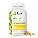 Jiva Botānika Amla Kapsulas (Amalaki) - 120 Vegan Kapsulas - Amla pulveris - Indijas ērkšķogu papildinājums Vitalitātei (iepakojums no 120)