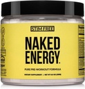 NAKED Enerģija – Priekšdarbs bez kofeīna, vīriešiem un sievietēm, Vegan Friendly, Nav Mākslīgie saldinātāji, Krāsas vai Flavors – 50 Kalpo