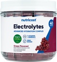 Nutricost Elektrolītu komplekss, Vīnogu uzlējumi, 40 Stickpacks - Advanced Hydration Complex