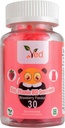 Ved Kids vitamīns B12 Gumijas vitamīna B12 papildinājums, enerģija un imūnā sistēma – Vegan - 15 dienu piegādes, 30 košļājamās kids vitamīnu gumijas.(15 dienu piegādes)