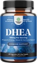 DHEA papildinājums sievietēm un vīriešiem - Pure DHEA 100mg Hormonu līdzsvaram, uzlabo garastāvokļa stabilitāti, smadzeņu funkciju, imūno sistēmu, enerģiju un auglību - Dehydroepiandrosterone kapsulas pieaugušajiem - 60 Ct