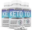 (3 Iepakojums) Ketogenix Keto Pills 1275MG Jaunā un uzlabotā formula satur Apple sidru Etiķis Extra Virgin Olīveļļa Pulveris Zaļā tēja Leaf 180 kapsulas