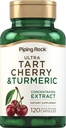 Piping Rock Turmeric un Tart Cherry Kapsulas 