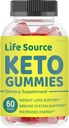 kivus Life Source Keto Gummies - Life Source Keto Gumies (Single, 60 Gumies)