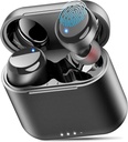 TOZO T6 Bezvadu austiņas, Bluetooth 5.3 Ausu apvalki, Stereo Sound in Ausu austiņas, 50 stundu Playtime, Wireless Charging Case, APP Pielāgojami EQ, IPX8 Ūdensizturīgi austiņas