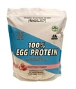 Veselīgs N Fit 100% EGG PROTEIN- zemeņu (12oz): 100% Olu balts proteīns PLUS dabas peptīdi. Dabiski saldināts, Nulle Carb, Keto, Paleo Friendly