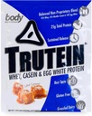 Ķermeņa uzturs, Trutein Protein Powder, Brokastis Sakrats, Ēdienu nomaiņa un Pre and Post Recovery Druck Mix, 25 Grams Olbaltumvielas, Sāls Karamele, 34 Gram paraugs