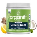Organifi zaļā sula - pulvera papildinājums ar Organic Spirulina, Ashwagandha un hlorella - palīdz sasniegt fitnesa mērķus un samazināt kortizola līmeni, 30 dienu piegādes