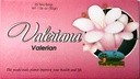 Valeriana Té. 25 Tējas maisiņi. Valerian Tea. 2-PACK (50 Tējas maisi kopā) (50 Bolsas)