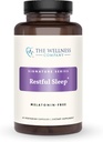 Wellness Company Restful Sleep - Melatonin-free, Deep Sleep, REM Support, Non-Habit Forming - Kava, Rafuma Leaf, Ashwagandha & Valerian Root - 60ct (1 mēneša piegādes)