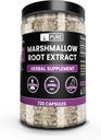 PURE ORIĢINĀLĀS SASTĀVDAĻAS Marshmallow Sakne (730 Kapsulas) Nē Magnija vai rīsu pildījumi, Vienmēr Pure, Lab Verified