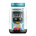 INVIGOR8 Superfood Zāles barotne Sūkalu proteīns Izolāts Sakratiet franču Vanilla Gluten un ne ĢMO uztura aizvietotāju ar probiotikām un omega 3 (483g)