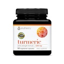 Youtheory Turmeric Extra Strength - 1000 mg - Atbalsta smadzenes, muskuļu un locītavu veselība* - Satur bioenhancers, kurkuminoīdus un augu ekstrakti - USP Verified - 60 Veģetāru kapsulas (30 dienu piegādes)