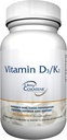 ZYCAL D3/K2 vitamīna papildinājums (60 kapsulas), uzlabot jūsu kaulu un locītavu veselību, Superior kaulu atbalsts, veicināt veselīgu funkciju, Boost Jūsu imūno sistēmu, ne-GMO, bez lipekļa