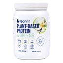 LanFit augu bāzes proteīns & zaļā dabas Vanilla – 20g augu proteīns + 4 lapu zaļie per kalpo – vegāns, lipeklis-free, sojas-free, bez cukura – 19 Kalpojumi, 1.21 Pound Tub