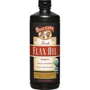 Barlean Organiskā Linsēklu eļļa Šķidrs, Auksts Press Linu sēklas, 7,640mg ALA Omega 3 Taukskābes papildinājums locītavu un sirds veselību un veselīgu Gremošanu, 32oz
