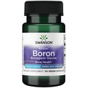 Swanson Boron no Albion - Boroganic Glycine Papildinājums, atbalstot kopīgu veselību un kaulu veselību - Augsta Absorbcija Formula var atbalstīt kopējo līdzsvaru - (60 Kapsulas, 6mg katra)