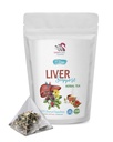 Aknas Detox Garšaugi - LIVER DETOX HERBAL TĒJA, 14 dienas - dadzis saknes un pieniņš tēja, aknas atbalsta tēju organisko, aknu detox tējas kofeīnu bez, aknas attīra detox un labo zāļu tēju, 1 Pack 14 somas
