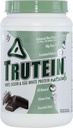 Ķermeņa uzturs Proteīns pulveris - Trutein Naturals Tumšā Šokolāde 2lb Sūkalas, kazeīns un olas Baltas - Dabīgs zems Carb Keto Friendly dzēriens - Lean Muscle Builder, Svara zudums, Treniņš, Atveseļošanās
