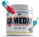 Vīriešu sporta spēļu diena - Sports pirms treniņa, Blue Bombsicle Flavored Energy Drink Mix with Natural Cofeine, 300g, 30 dienu piegādes