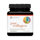 Youtheory Location Collagen Advanced - Matu, nagu, kaulu, muskuļu un locītavu atbalsts* - kolagēns sievietēm un vīriešiem - ar 18 aminoskābēm, Boswellia ekstrakts, Turmeric & Quercetin - 120 tabletes (60-dienas piegādes)