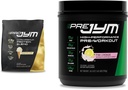 PRO JYM 45 Kalpo Taitian Vanilla + PRE JYM 30 Kalpo Pink Lemonade Pirms treniņa pūderis
