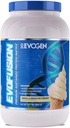 Evogen Evofusion - ilgstoša Proteīna pulveris - Atbalsts Muskuļu augšanu un remonts - Sūkalu proteīns, Micellar Casein, MCT eļļa - Vanilla Bean Ice Cream - 25 Kalpo