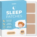 VIORY 60 Miega Patches bērniem Extra Strength - ātri darbojas, 100% dabas sastāvdaļas, āda-draudzīgi un viegli piemērot miega uzlīmes zēniem