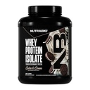 NutraBio 100% Sūkalu Olbaltumvielas Izolātu Proteīnu Pulveris, 25g Olbaltumvielas ar pilnīgu aminoskābju profilu, sojas un lipekļa bez, zemu ogļhidrātu un zemu kaloriju Sūkalu Proteīnu Pulveris, Cookies & Cream, 5 Lbs.