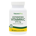 DabasPlus Esterificēts vitamīns C - 675 mg, 90 tabletes - Maigas uz kuņģa - Veģetārs, bez lipekļa - 90 Pasniedz