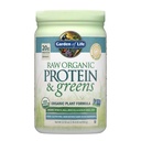 Dārzs Dzīves Raw Organic Olbaltumvielas & Zaļumi Viegli salds, Vegan Olbaltumvielu Pulveris sievietēm un vīriešiem, Augu un pīļu Olbaltumvielas, Zaļumi, Probiotikas, Gluten bez zema Carb Shake Izgatavots bez piena 20 Servējumiem